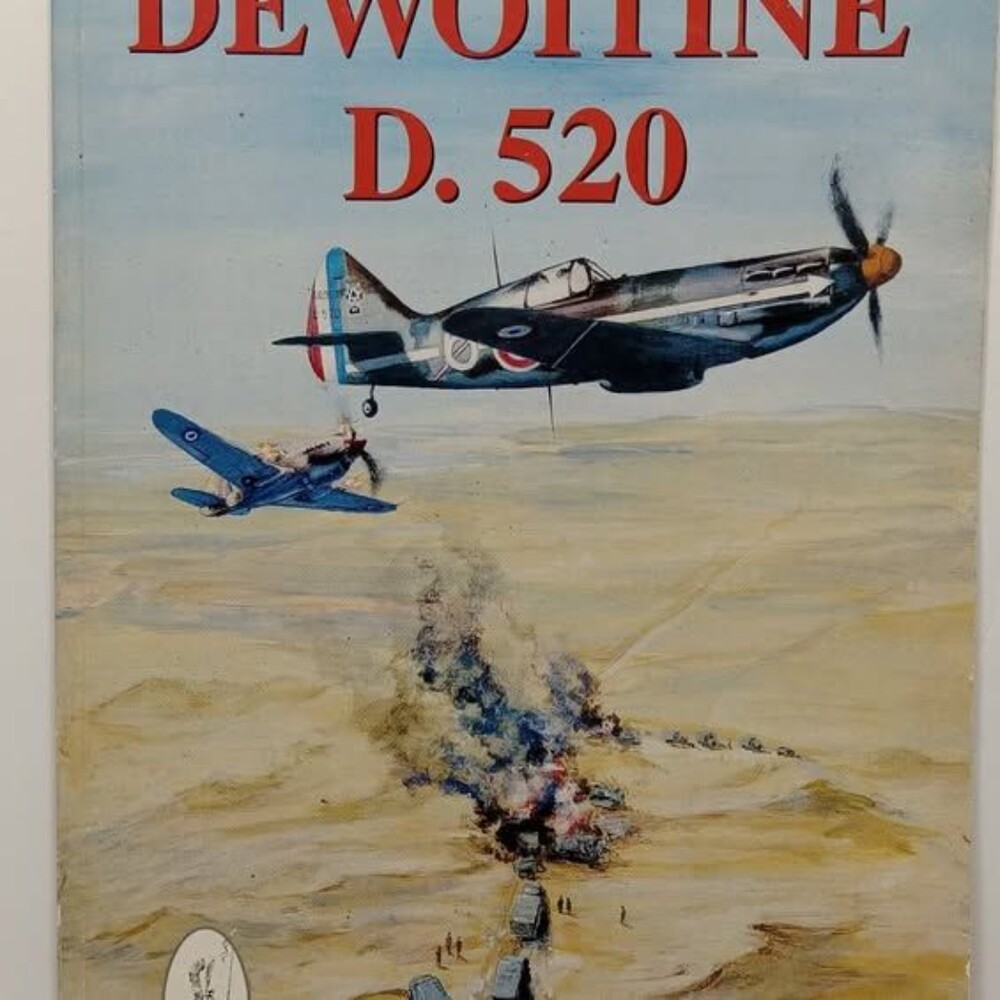 Dewoitine D. 520 Aviation History Book - W. Bączkowski